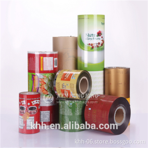 Food grade jumbo food packaging plastic roll film OEM manufacture in shenzhen